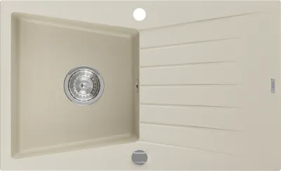 Produktbild von Mexen Cesar Granitspüle mit einem Becken und einer Abtropffläche 775 x 470 mm, Beige - 6514771010-69