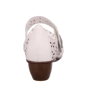 Produktbild von Rieker Damen Spangenpumps 22290-39, 22290-41 RIE-43786 offwhite/offwhite 41