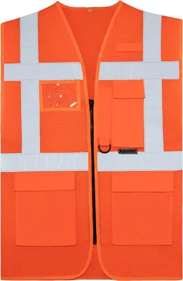 Produktbild von Mesh Multifunktionsweste "Larisa" - Korntex Signal-Orange 3XL