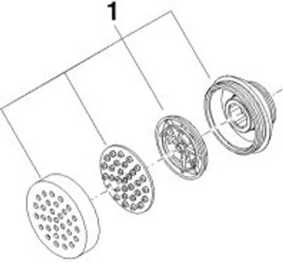 Produktbild von Dornbracht 90120502800-00 Sprayface Ersatzteile