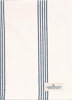 Produktbild von Greengate Gladys Geschirrtuch grey 50x70cm