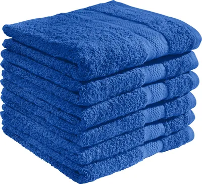 Produktbild von REDBEST Handtuch Chicago" 6er-Pack royalblau 50x100 cm"
