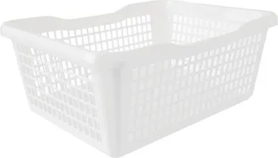 Obrázok produktu pre Plastový košík - 42 x 32 x 17 cm, mix farieb, 1 ks - mix variantov či farieb