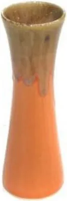 Immagine prodotto di Fine Asianliving Thailändische Vase Keramik Orange 'Jahr 1950' Groß Dekorative Vase Blumenvase Orientalische Keramik Vase Dekoration Vase Moderne Tischdekoration Vase