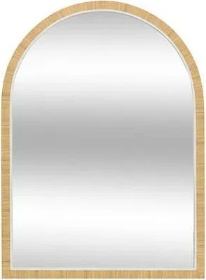 Zdjęcie produktu dla Lustro ścienne Thea 55x75 cm jasny brąz