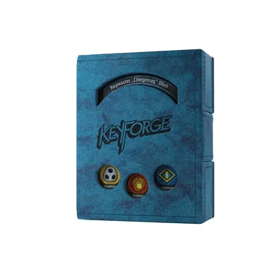 Produktbild von KeyForge Deck Book Blue (Sammelkartenspiel)