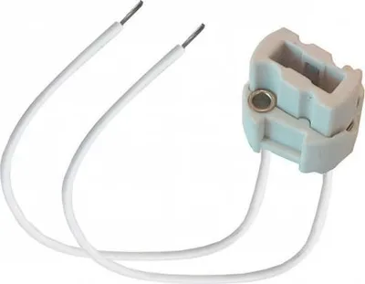 Image de Douille G9 TIBELEC, plastique, blanc 100 W