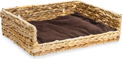 Produktbild von Karlie Banana Leaf De Luxe Lounger - Katzenkörbe - Beige/Braun - Bananenblatt - 44x34x14 cm