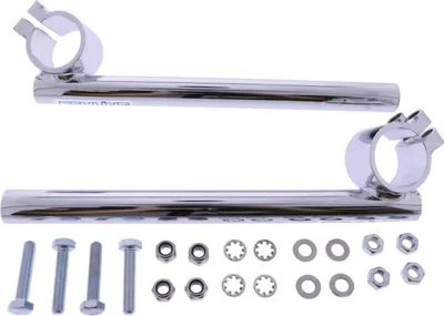 Zdjęcie produktu dla Chromowana stalowa kierownica FEHLING 22 mm D.38 mm