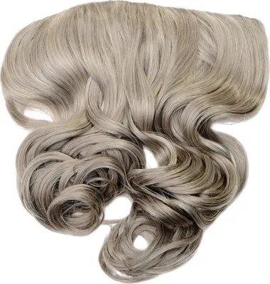 Produktbild von WIG ME UP Haarverlängerung 5 Clips lockig grau WH5008-180C-51