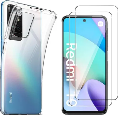 Immagine prodotto di Custodia per Xiaomi REDMI 10 4G con 2 protezioni in vetro temperato Phonillico®