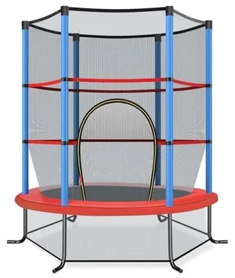 Produktbild von Gartentrampolin mit Sicherheitsnetz, Durchmesser 165 cm