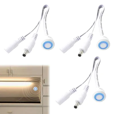 Productafbeelding van DC5-24V LED Touchdimmer - Inbouwdimmer - 3 stuks