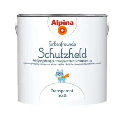 Produktbild von Alpina Farbenfreunde Schutzheld 2,5 Liter transparent matt