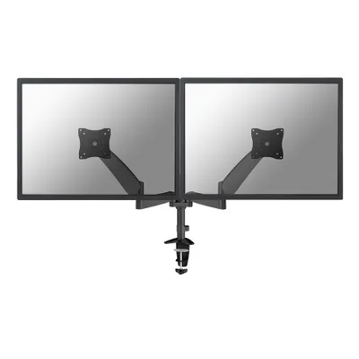 Produktbild von Neomounts Flachbild Tischhalterung, Klemme /Bolzen, 9 kg, 25,4 cm (10"), 68,6 cm (27"), 100 x 100 mm, Schwarz