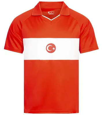 Produktbild von JELEX Herren Türkei Trikot Retro History red L