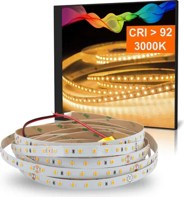 Produktbild von LED Strip ATLA Warmweiß (3000K) 24W 5 Meter 24V IP20 CRI 92
