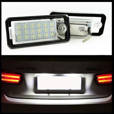 Produktbild von LED PREMIUM Kennzeichenbeleuchtung für Audi A3 8P A4 8E 8H A6 4F C6 A8 A5 Q7 4L