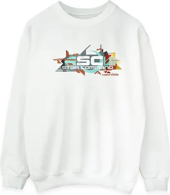 Image de Disney - Sweat-shirt pour homme « Lightyear Star Command Graphic Title » BI34715 (L) (blanc)