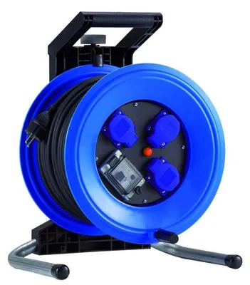 Produktbild von HEDI K350N2TFI Kabeltrommel Professional Plus 320 Outdoor 50m für Außen 3x2,5mm²