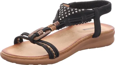 Produktbild von living UPDATED Damen-Sandalette Schwarz, Farbe:schwarz, EU Größe:36