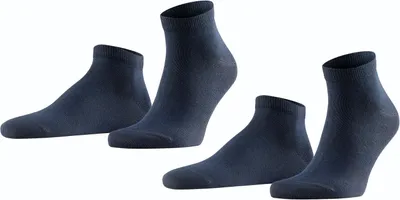 Produktbild von 2er Pack FALKE Happy Sneakersocken Herren dark navy 47-50