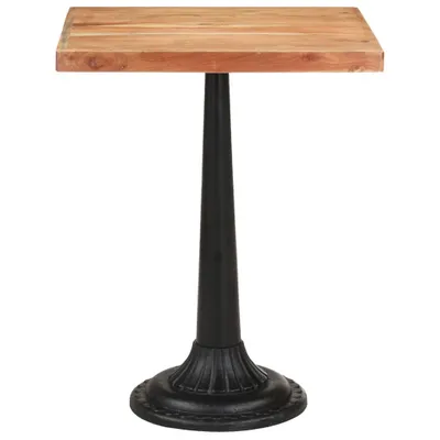Obrázek produktu pro vidaXL Bistro stůl 60x60x76 cm Akátové masivní dřevo
