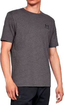 Zdjęcie produktu dla Under Armour Sportstyle Left Chest, Koszulka, Dorosły, Męski, Szary, Monochromatyczny, M