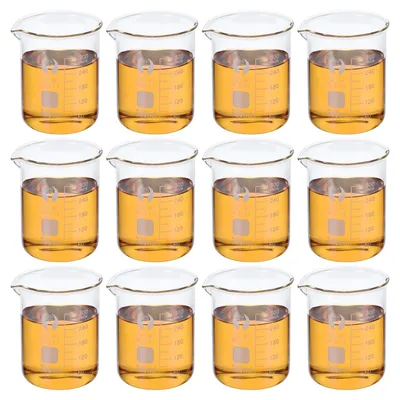 12er-Set 300 ml Borosilikatglas-Messbecher mit Skala