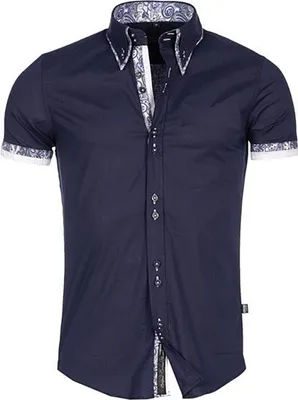 Produktbild von Brandneu Designer Hemd CARISMA Navy CRM9068 XL