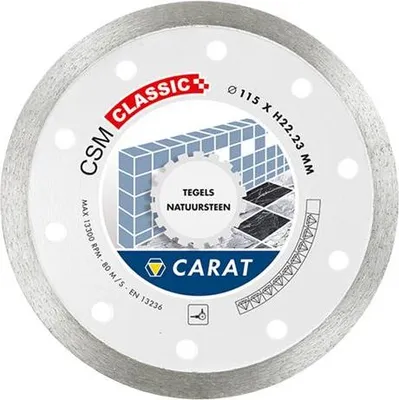 Produktbild von Carat Diamantzaag Tegels Ø115x22,23Mm, Csm Classic