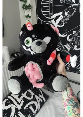 Obrázek produktu pro KILLSTAR Kreeptures Plyšový démon - Undead Teddy: Dead As Night