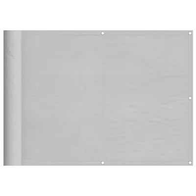 Obrázek produktu pro Balkonová zástěna světle šedá 75 x 300 cm 100% polyester oxford