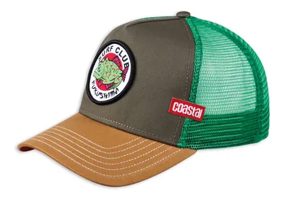 Produktbild von Coastal Trucker Cap HFT Fukushima Olive/Wheat/Green