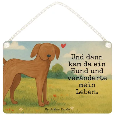 Produktbild von Mr. & Mrs. Panda wandtafel Hund Dogge Design DIN A5 - Weiß - Geschenk, holzbild, Herz, sprüche schild, Holzschild, wandhänger, Hunde, Türschild, Niedlich
