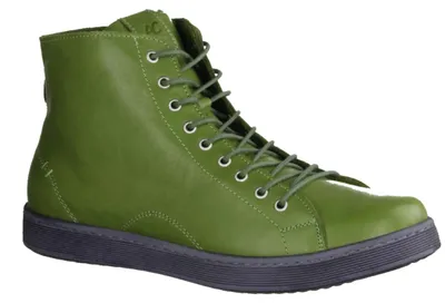 Produktbild von Andrea Conti 0344900188 Damenschuhe, Boots, hoher Sneaker, Leder, Grün - Damenschuhe Modische Stiefelette / Boots, Grün, leder