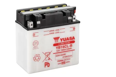 Zdjęcie produktu dla Akumulator YUASA YB16CL-B 19 AH