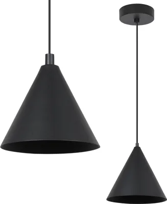 Obrázek produktu pro Závěsné svítidlo Soho černé 1 světlo 14cm E14
