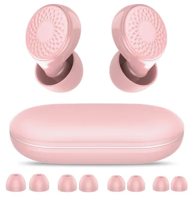 Immagine prodotto di Tappi per le orecchie per dormire - Protezione dell'udito - Tappi auricolari - Cancellazione del rumore - 45 dB - 8 tappi auricolari in 4 misure (XS/S/M/L) - Silicone medico - Tappi auricolari