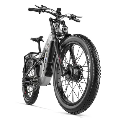 Produktbild von SHENGMMILO S600 PRO Mountainbike,Batterie 48V 25Ah,26×3.0 Zoll,2×80N.M,120 kg,80-90km