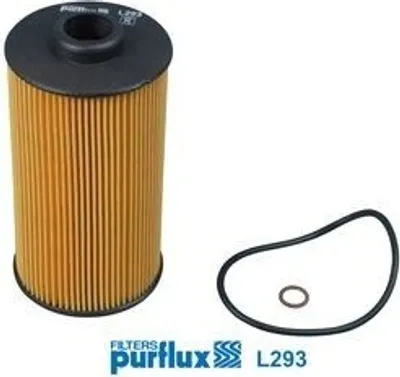 Produktbild von Ölfilter PURFLUX L293 Filtereinsatz für BMW 5 Limousine (E39) 5 Touring (E39) X5 (E53) 7 (E38) 5 Limousine (E34)