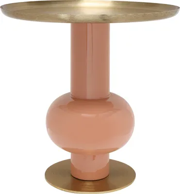 Produktbild von Beistelltisch Esmeralda Deco 2200 Aprikot / Gold