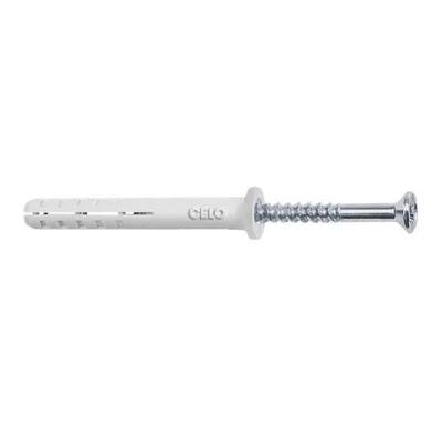 Produktbild von Nageldübel NP 6- 35 Flachbund vormont.100St./VE,18VE/Um karton CELO