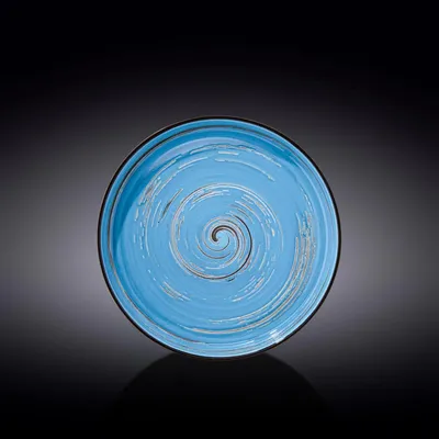 Produktbild von Wilmax Teller 23 cm Blau Porzellan WL-669619/A