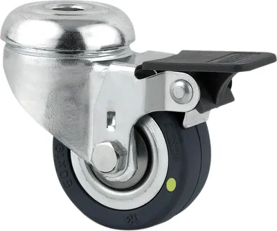 Produktbild von TENTE Lenktrolle Möbelrolle Agila, Rad ø 50 mm Tragkraft 40 kg mit Feststeller
