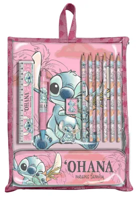 Zdjęcie produktu dla Kids Euroswan Zestaw piśmienniczy Stitch 12 elementów