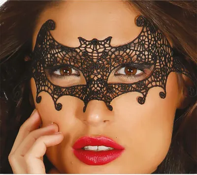 Produktbild von Guirca Fledermaus-bestickte Maske    One Size