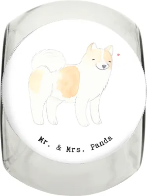 Produktbild von Mr. & Mrs. Panda Dose Thai Bangkaew Moment XL 2000ml - Weiß - Geschenk, Dog, Dekoglas, Vorratsbehälter, Keksdose, Vorratsglas, Aufbewahrungsdose