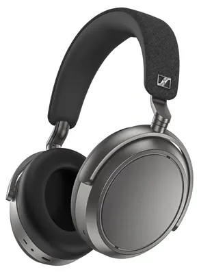 Image de Casque sans fil Sennheiser Momentum 4 avec Bluetooth – doté d'une réduction de bruit adaptative pour des appels d'une clarté exceptionnelle – autonomie de 60 heures – son personnalisable, léger et pliable – couleur : graphite/gris