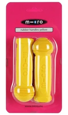 Produktbild von Micro Griffe 22mm Innendurchmesser Gelb 2er-Set